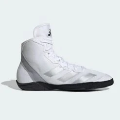 Adidas Adizero Boot -Geezers Boxing Shop adi1405 white silver a1 5