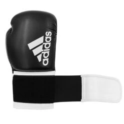Adidas Hybrid 100 Junior Boxing Gloves -Geezers Boxing Shop adi150 black 2 2 1
