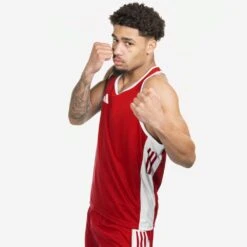 Adidas BX2 Amateur Boxing Vest -Geezers Boxing Shop adi1814 red a 1