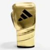Adidas Adispeed 500 Metallic Boxing Gloves - Lace -Geezers Boxing Shop adi182 new gold a