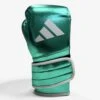Adidas Adispeed 501 Metallic Boxing Gloves - Velcro -Geezers Boxing Shop adi185 new green a