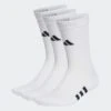 Adidas Performance Crew Sock (3 Pack) -Geezers Boxing Shop adi2112 white a