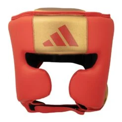 Adidas Pro Speed 350 Headgear -Geezers Boxing Shop adi806 red gold a