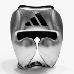 Adidas Speed Pro Metallic Headguard -Geezers Boxing Shop adi820 new silver