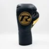 Ringside Pro Contest Alpha Boxing Gloves -Geezers Boxing Shop alpha fight glove black gold 1