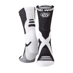 Suzi Wong X Sole Boxing Socks -Geezers Boxing Shop black white x 1