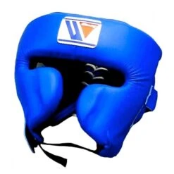 Winning FG-2900 Cheek Protector Headgear 6 Winning FG-2900 Cheek Protector Headgear -Geezers Boxing Shop bluewin