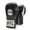 Cleto Reyes 'Safetec' Pro Fight Boxing Glove 4 Cleto Reyes 'Safetec' Pro Fight Boxing Glove -Geezers Boxing Shop cleto safe tec black