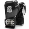 Cleto Reyes Velcro Sparring Boxing Gloves -Geezers Boxing Shop cleto velcro black