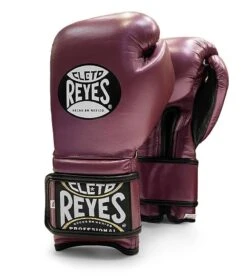 Cleto Reyes Velcro Sparring Boxing Gloves -Geezers Boxing Shop cleto velcro purple