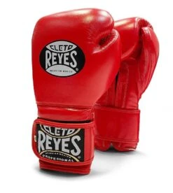 Cleto Reyes Velcro Sparring Boxing Gloves -Geezers Boxing Shop cleto velcro red 5