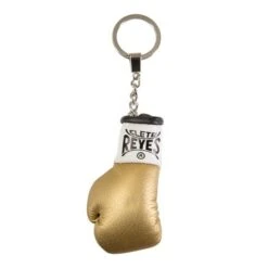 Cleto Reyes Mini Glove Keyring -Geezers Boxing Shop cleto reyes mini glove keyring gold geezers boxing