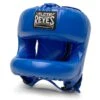 Cleto Reyes Rounded Nylon Bar Headguard -Geezers Boxing Shop cleto rounded headguard blue 2