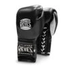 Cleto Reyes Traditional Lace Sparring Boxing Glove -Geezers Boxing Shop cr119 black