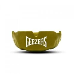 Geezers Custom Made Dentist Fit 1 Colour Mouthguard -Geezers Boxing Shop custom dentist fit mouthguard gold