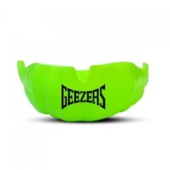 Geezers Custom Made Dentist Fit 1 Colour Mouthguard -Geezers Boxing Shop custom dentist fit mouthguard neon green