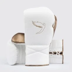 Fly Superlace 2 Boxing Gloves -Geezers Boxing Shop fly wht gld a