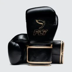 Fly Superloop X 2 Boxing Gloves -Geezers Boxing Shop fly132 blk gld a