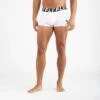 Fly Icon Boxer Shorts -Geezers Boxing Shop fly2514 white black a