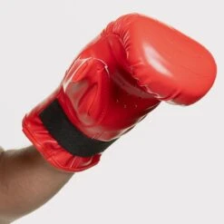 Geezers PU Bag Mitt - Red -Geezers Boxing Shop g100 c