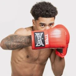 Geezers PU Bag Mitt - Red -Geezers Boxing Shop g100 d