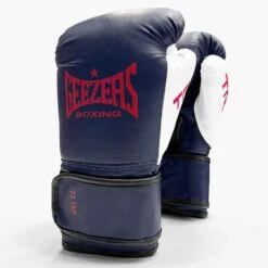 Geezers TRG Training Boxing Gloves -Geezers Boxing Shop g102navy