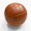 Geezers Pugilist Leather Medicine Ball -Geezers Boxing Shop g1218a
