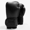 Geezers Pugilist Leather Boxing Gloves - Velcro -Geezers Boxing Shop g126 new black a