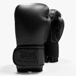 Geezers Pugilist Leather Boxing Gloves - Velcro