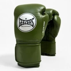 Geezers Elite Pro Training/Sparring Gloves 2.0 - Velcro -Geezers Boxing Shop g155 khaki new 1