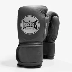 Geezers Elite Pro Training/Sparring Gloves 2.0 - Velcro -Geezers Boxing Shop g155 new dark grey a