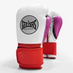 Geezers Elite Pro Training/Sparring Gloves 2.0 - Velcro -Geezers Boxing Shop g155 olympic 3