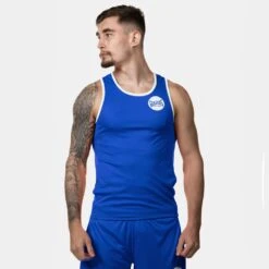 Geezers Reversible Amateur Vest -Geezers Boxing Shop g1720 blue a