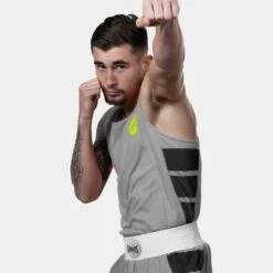 Geezers Elite 2.0 Boxing Vest -Geezers Boxing Shop g1805grey