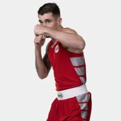 Geezers Elite 2.0 Boxing Vest -Geezers Boxing Shop g1805red
