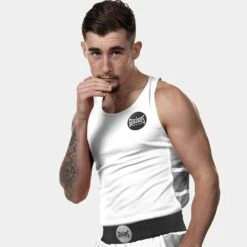 Geezers Elite 2.0 Boxing Vest -Geezers Boxing Shop g1805white