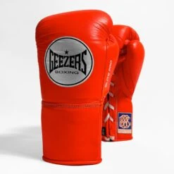 Geezers Elite Pro Fight Gloves - Special Edition -Geezers Boxing Shop g203 lumi orange a 3