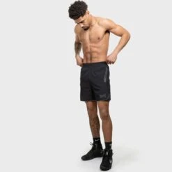 Geezers 2-in-1 Reflective Training Shorts -Geezers Boxing Shop g2709 new a