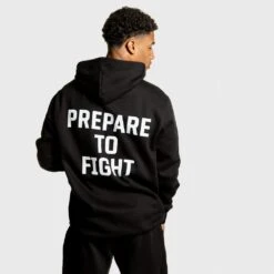 Geezers Prepare To Fight Back Logo Hoodie