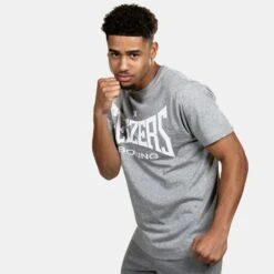 Geezers Large Logo T-Shirt -Geezers Boxing Shop g2730grey a