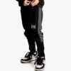 Geezers Junior Poly Tracksuit Pants -Geezers Boxing Shop g2899 jnr black grey