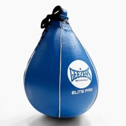 Geezers Elite Pro Leather Speedball -Geezers Boxing Shop g3043 blue