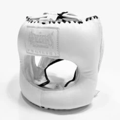 Geezers Pugilist Bar Headguard -Geezers Boxing Shop g807 new white a 1