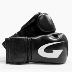 G-Boxing Cuban HFF1 Sparring Boxing Gloves - Velcro -Geezers Boxing Shop gb140 black 1