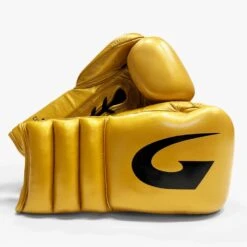 G-Boxing Cuban SFF1 Sparring Boxing Gloves - Lace -Geezers Boxing Shop gb145 gold new a