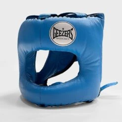 Geezers Elite Pro Bar Faced Headguard -Geezers Boxing Shop geezers elite pro barfaced headguard aqua