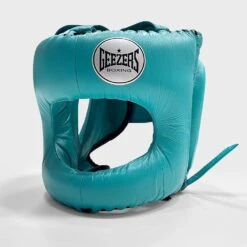 Geezers Elite Pro Bar Faced Headguard -Geezers Boxing Shop geezers elite pro barfaced headguard mint