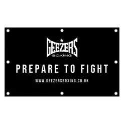 Geezers Prepare To Fight Gym Banner