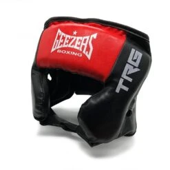 Geezers TRG Junior Cheek Headguard - Black/Red
