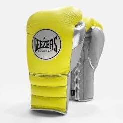 Geezers Halo Training/Sparring Boxing Gloves - Lace -Geezers Boxing Shop halo live images lace yellow